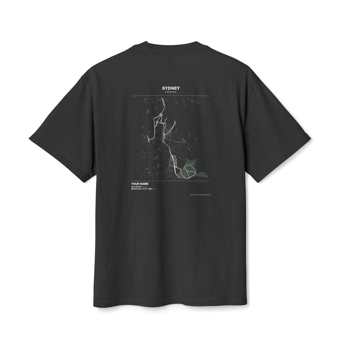 Sydney 26.2 Route Tee