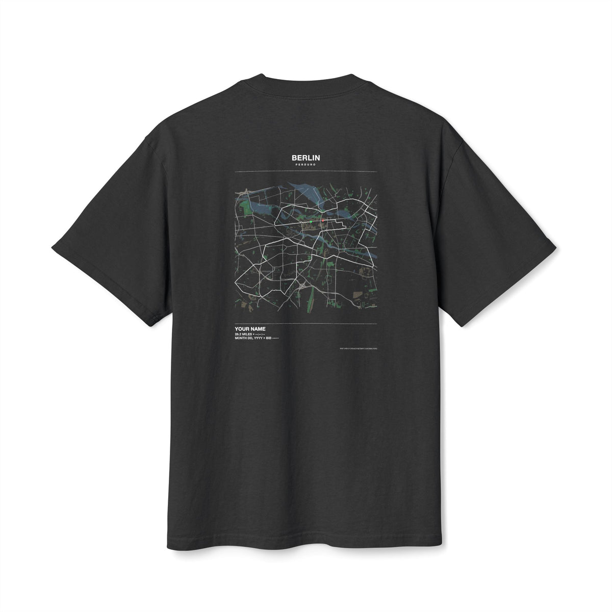 Berlin 26.2 Route Tee